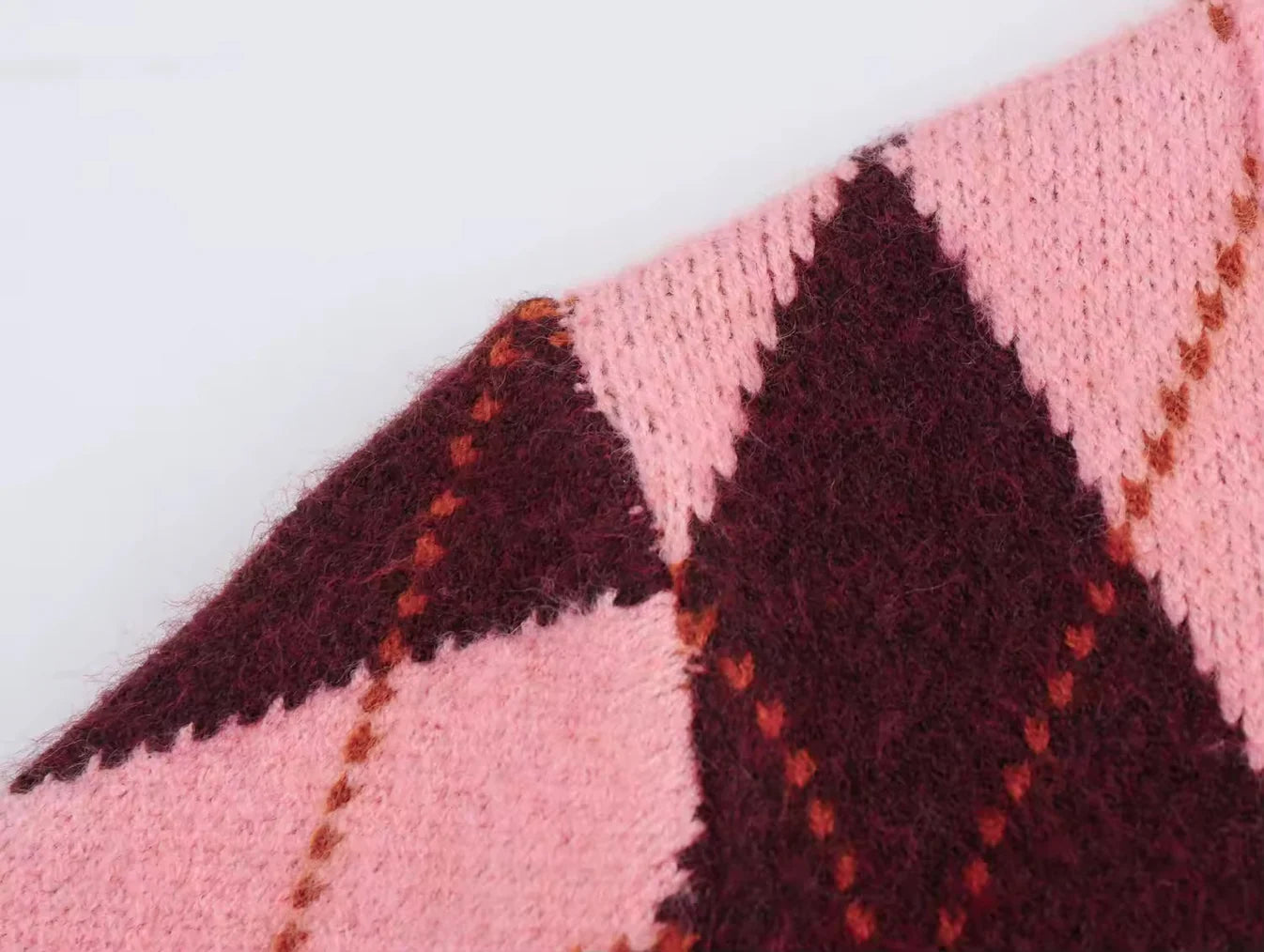 Mireen-Elise Rosé Charm Cardigan