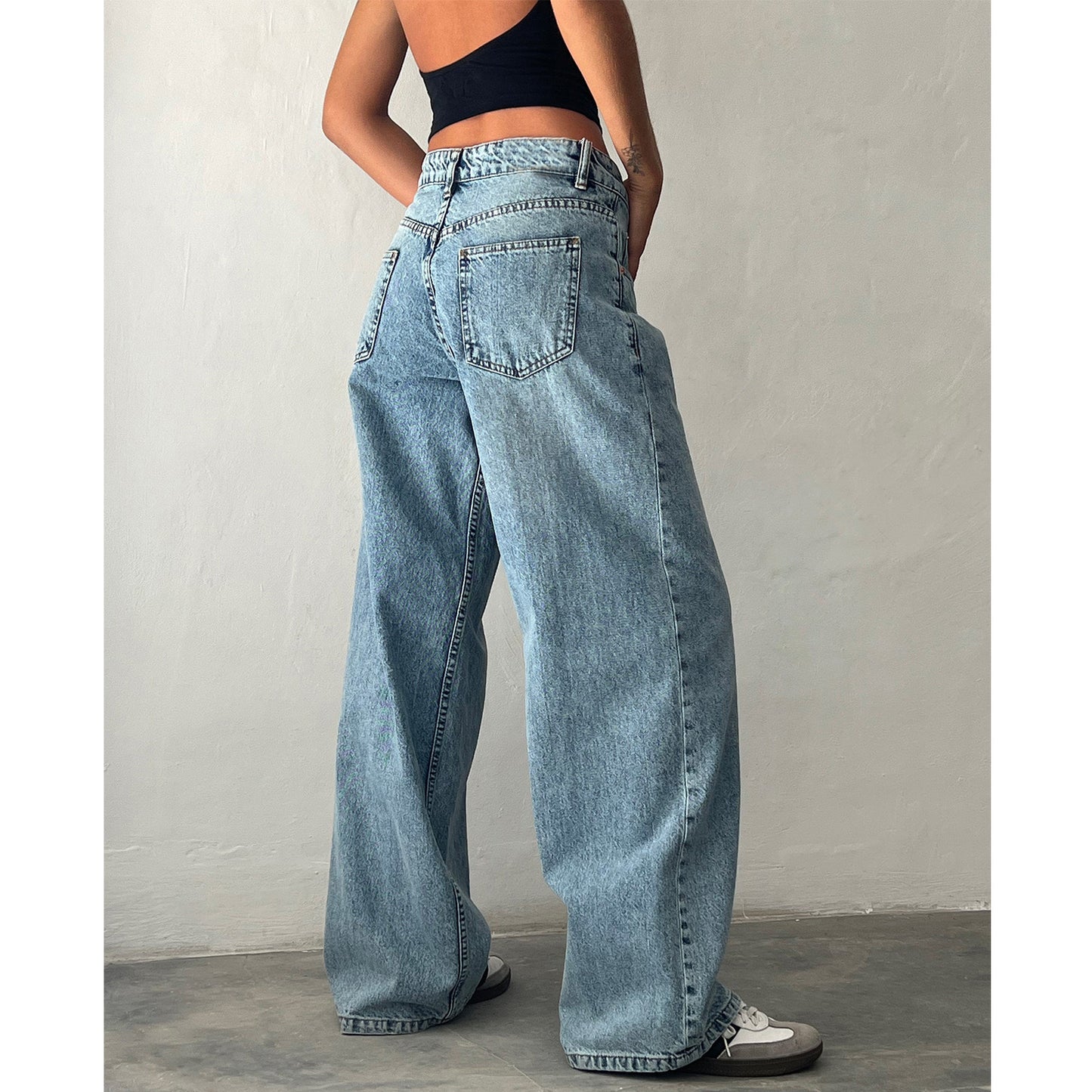 Amalie Y2K Low Waist Jeans