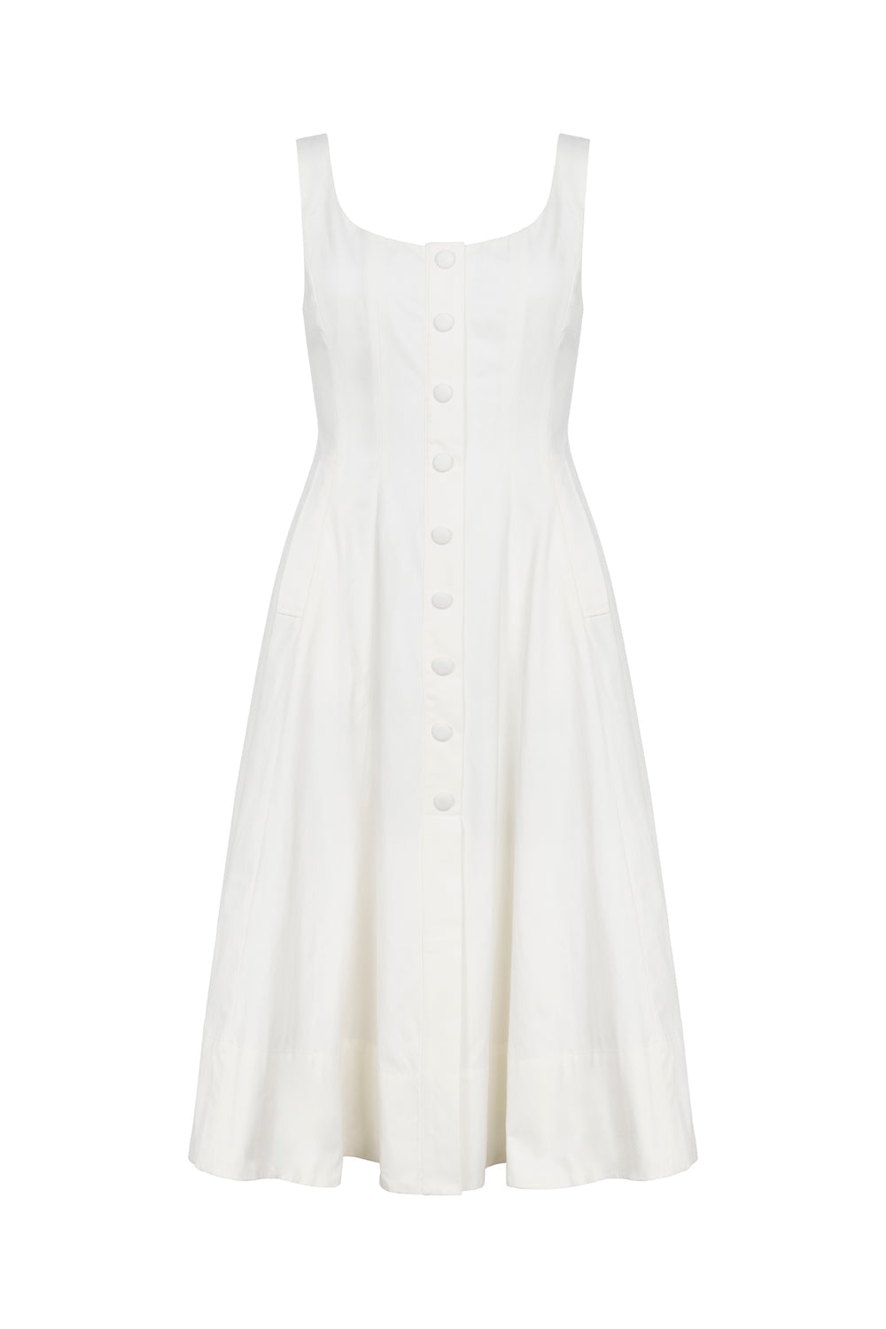 Senara Boat Neck Kleid
