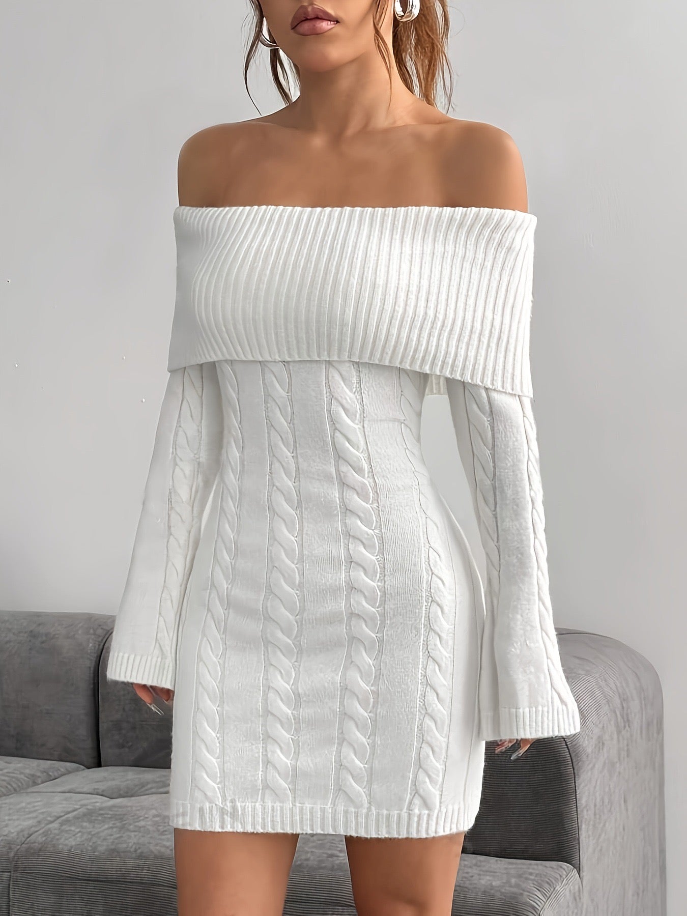 Nalla Mini Knit Kleid