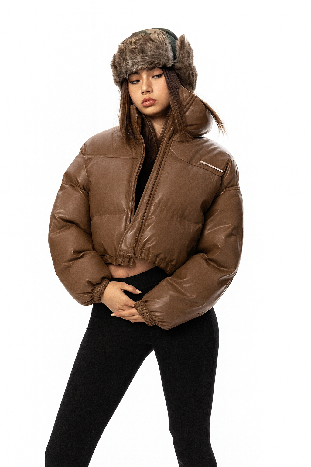 Katja Short Puffer Jacke