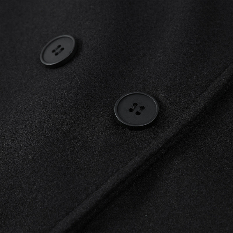 Ismara Midnight Wool Trenchcoat