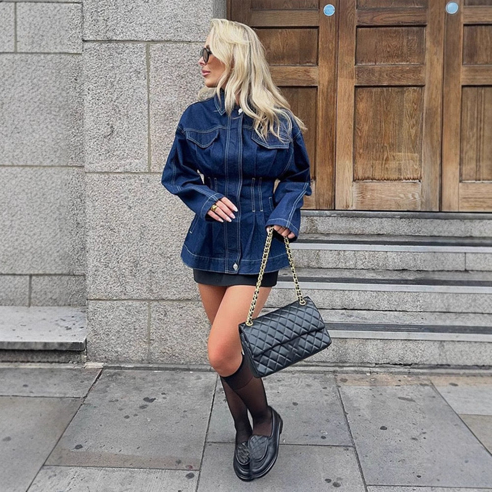 Amalia Autumn Jeans Coat