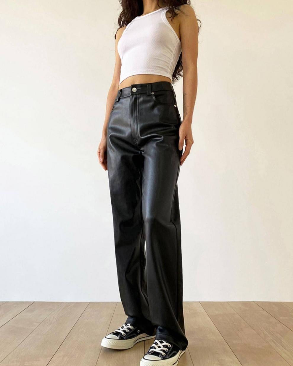 Alessia Matrix Lederhose