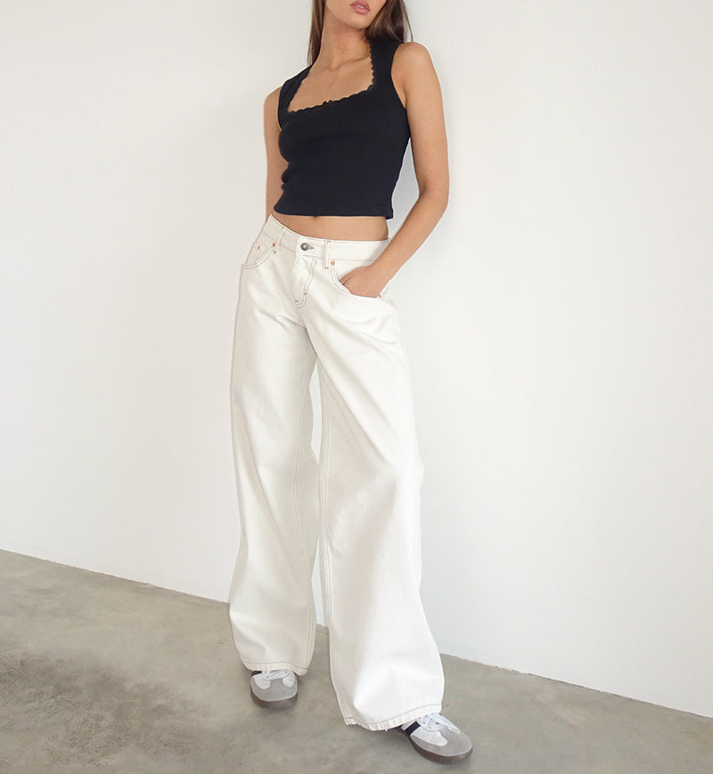Amalie Y2K Low Waist Jeans