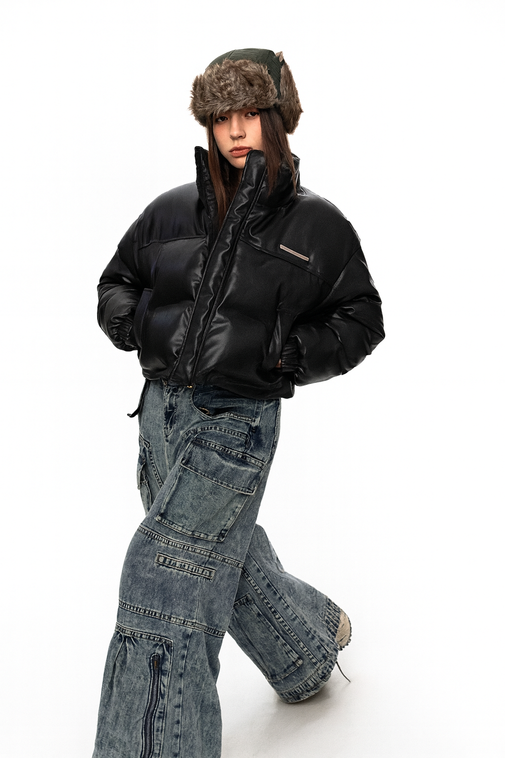 Katja Short Puffer Jacke