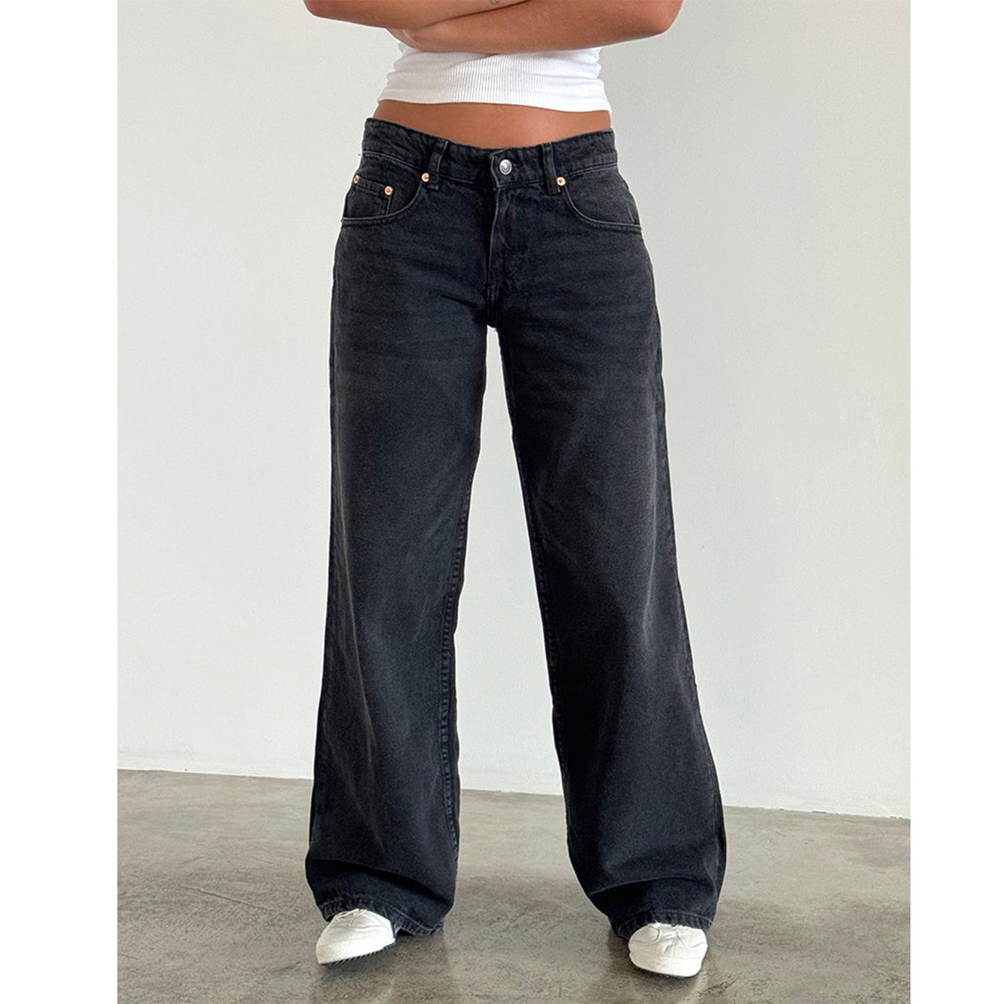 Amalie Y2K Low Waist Jeans