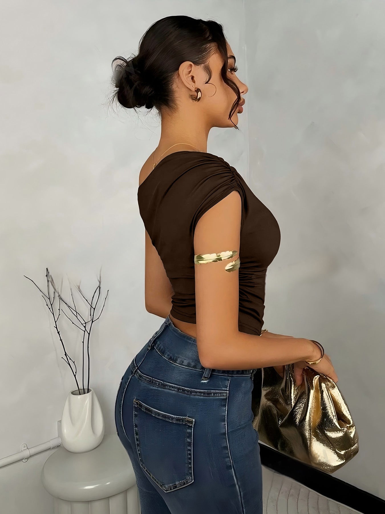 Milena Wood Top