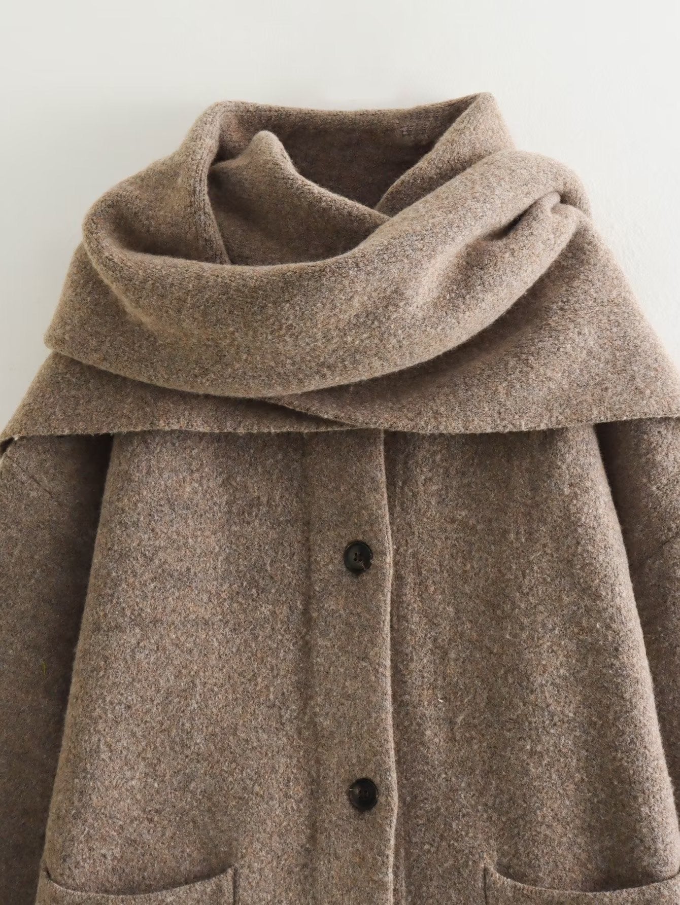 Eleonora Autumn Scarf Coat