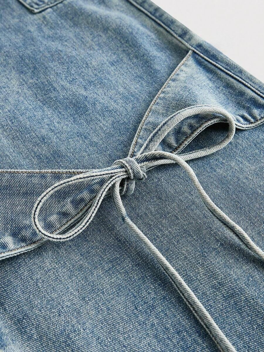 Kalila Schleifen Jeans