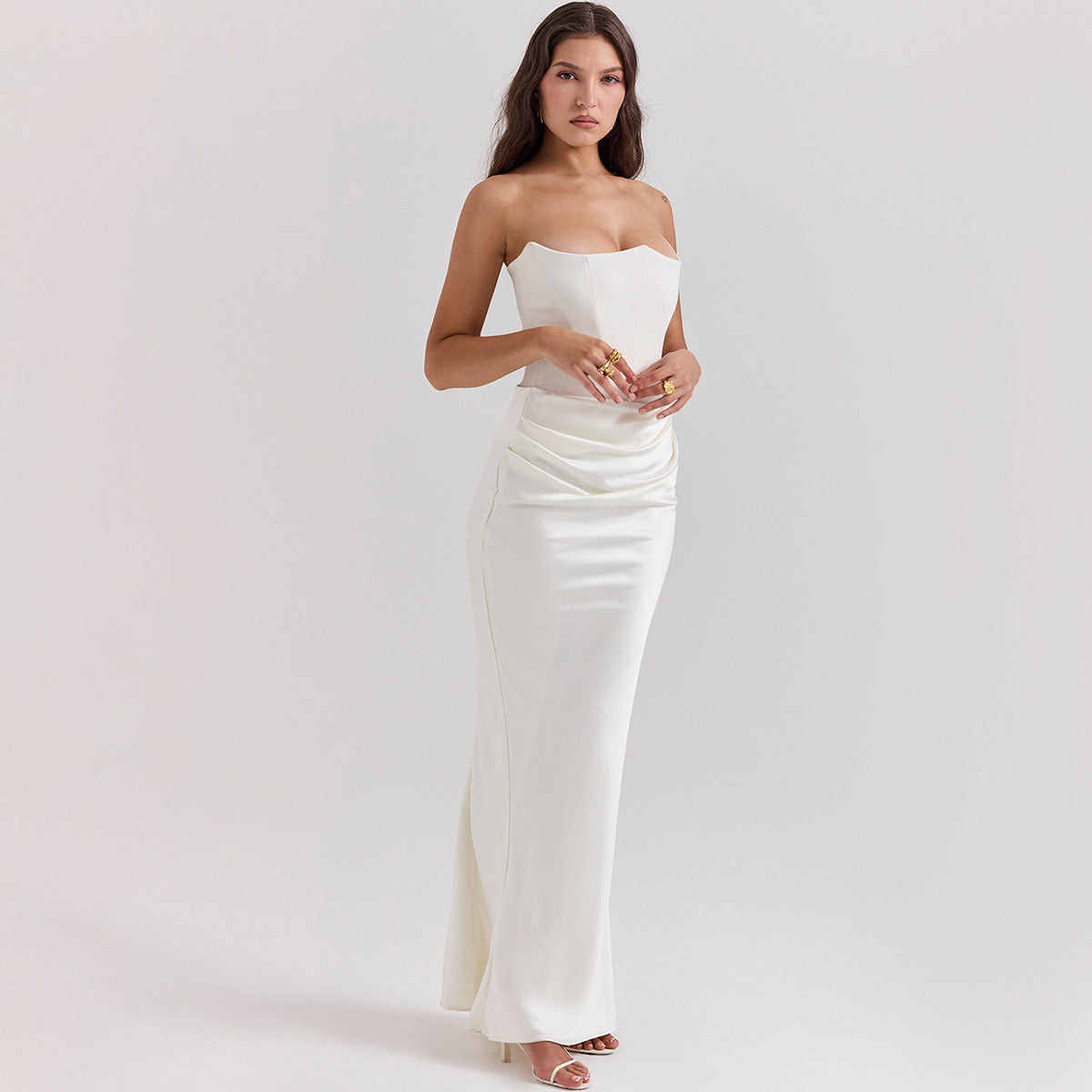 Helia Luna Silhouette Dress