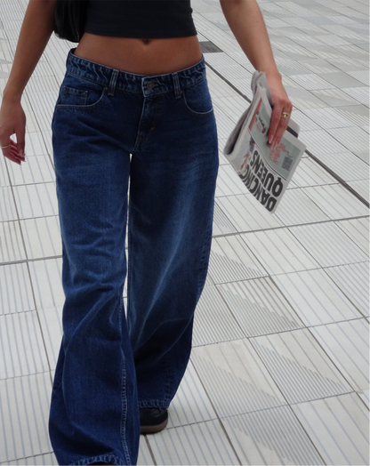 Amalie Y2K Low Waist Jeans