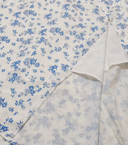 Arelle Blue Flower Kleid