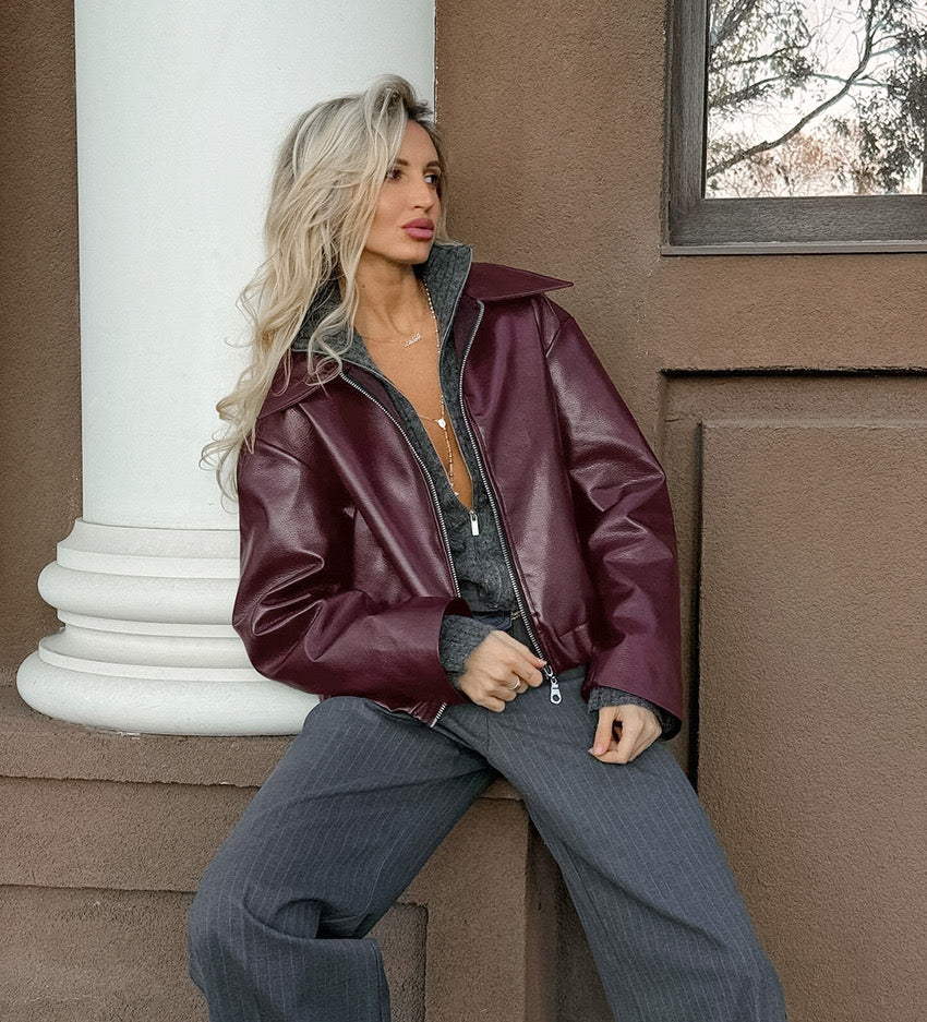 Amaris Midnight Rebel Lederjacke