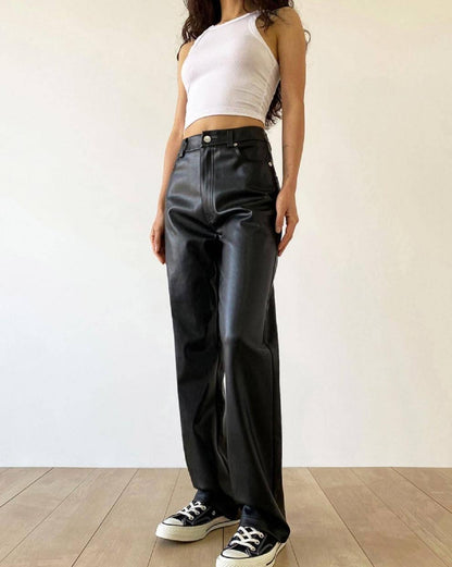 Alessia Matrix Lederhose
