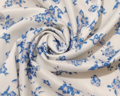 Arelle Blue Flower Kleid