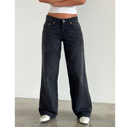 Amalie Y2K Low Waist Jeans