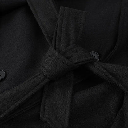 Ismara Midnight Wool Trenchcoat
