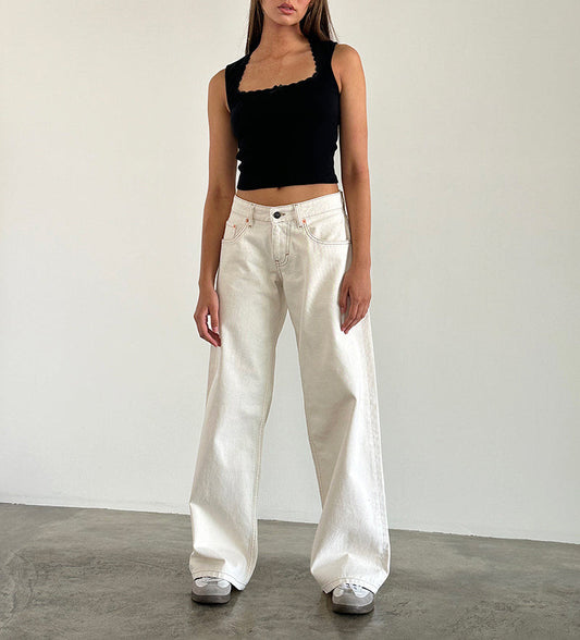 Amalie Y2K Low Waist Jeans